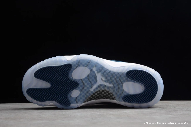 Official Maikesneakers Low CD6846-102 Blue Air 11 Jordan Navy Snakeskin 0713